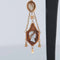 Boucles d'oreilles Boucles d'oreilles camées Empire en or jaune 58 Facettes