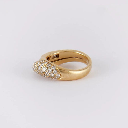 Bague 52 Boucheron - Bague en or jaune 18K et diamants 58 Facettes