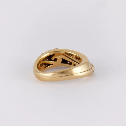 Bague 52 Boucheron - Bague en or jaune 18K et diamants 58 Facettes