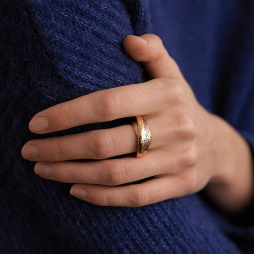 Bague 51 Cartier - Bague multi-anneaux en or jaune, blanc et rose 18K 58 Facettes