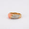 Bague 52 Van Cleef & Arpels - Bague en or jaune 18K diamants et corail 58 Facettes