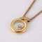 Collier Chopard Happy Diamonds - Collier en or jaune 18K et diamants 58 Facettes