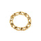 Bracelet Bracelet gourmette en or jaune 18K avec diamants 58 Facettes