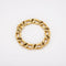 Bracelet Bracelet gourmette en or jaune 18K avec diamants 58 Facettes