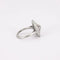Bague 53 Bague Art déco en platine diamants et rubis 58 Facettes