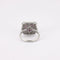 Bague 53 Bague Art déco en platine diamants et rubis 58 Facettes