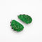 Boucles d'oreilles Art Déco - Broche double clip en or gris 18K, jade, onyx et diamants 58 Facettes