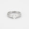 Bague 54 Mauboussin - Bague solitaire en or blanc 18K et diamant 0,56 ct 58 Facettes
