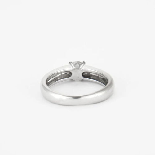 Bague 54 Mauboussin - Bague solitaire en or blanc 18K et diamant 0,56 ct 58 Facettes