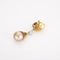 Boucles d'oreilles Fred - Boucles d'oreilles pendantes en or jaune 18K, perles et diamants 58 Facettes