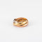 Bague 52 Cartier Trinity - Bague trois ors 18K avec diamants 58 Facettes