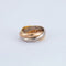 Bague 52 Cartier Trinity - Bague trois ors 18K avec diamants 58 Facettes