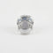 Bague 53 Adler - Bague en or blanc 18K à calcédoine et saphirs 58 Facettes