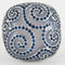 Bague 53 Adler - Bague en or blanc 18K à calcédoine et saphirs 58 Facettes