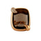 Bague 52 Pomellato Ritratto - Bague en or rose 18K et quartz fumé 58 Facettes