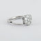Bague 51 Bague fleur en or blanc 18K et diamants 58 Facettes