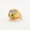 Bague 51 Bulgari - Bague en or jaune 18 ct, diamant et pierres fines 58 Facettes