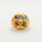 Bague 51 Bulgari - Bague en or jaune 18 ct, diamant et pierres fines 58 Facettes