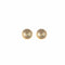 Boucles d'oreilles Boucles d’oreilles en or jaune 750 avec perles de Tahiti 58 Facettes