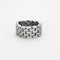 Bague 57 Mauboussin Je le veux - Bague articulée en or blanc 18 carats et diamants 58 Facettes
