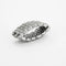 Bague 57 Mauboussin Je le veux - Bague articulée en or blanc 18 carats et diamants 58 Facettes