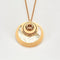 Collier Bulgari Intarsio - Sautoir en or rose 18 carats, nacre et diamants 58 Facettes