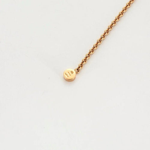 Collier Bulgari Intarsio - Sautoir en or rose 18 carats, nacre et diamants 58 Facettes