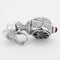 Boucles d'oreilles Poiray - Pendants d'oreilles en or blanc 18 carats perles, diamants et rubis 58 Facettes