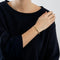 Bracelet Cartier Trinity - Bracelet jonc ouvrant en or jaune 18 carats 58 Facettes