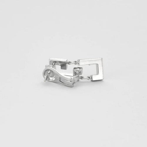 Boucles d'oreilles Cartier Baiser du Dragon - Boucles d'oreilles en or blanc et diamants 58 Facettes