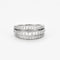 Bague 52 Cartier - Bague Trois Ponts en or blanc 18 carats et diamants 58 Facettes