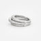 Bague 52 Cartier - Bague Trois Ponts en or blanc 18 carats et diamants 58 Facettes
