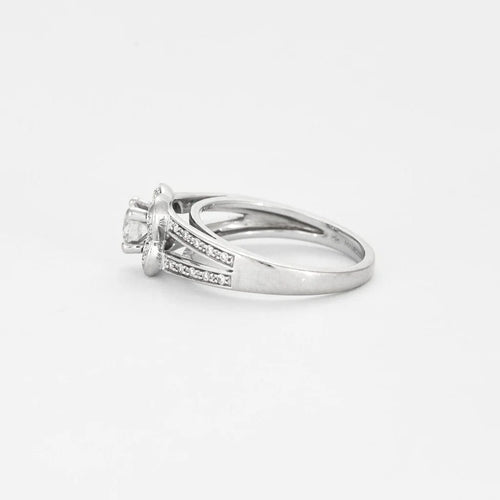 Bague 48 Mauboussin Chance of Love - Bague en or blanc et diamants 58 Facettes
