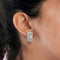 Boucles d'oreilles Bulgari Parentesi - Boucles d’oreilles en or blanc 18 carats et diamants 58 Facettes