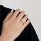 Bague 51 Van Cleef & Arpels - Bague boule en or jaune 18 carats et diamants 58 Facettes