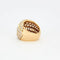 Bague 51 Van Cleef & Arpels - Bague boule en or jaune 18 carats et diamants 58 Facettes