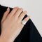 Bague 49 Bulgari - Bague en or blanc 18 carats et diamants 58 Facettes