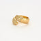 Bague 57 Chaumet Plume - Bague ouverte en or jaune et diamants 58 Facettes