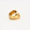 Bague 57 Chaumet Plume - Bague ouverte en or jaune et diamants 58 Facettes