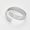 Bracelet Chaumet Plume - Bracelet semi-rigide en or gris 18K et diamants 58 Facettes