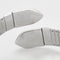 Bracelet Chaumet Plume - Bracelet semi-rigide en or gris 18K et diamants 58 Facettes
