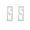 Boucles d'oreilles Cartier Baiser du Dragon - Boucles d’oreilles en or gris et diamants 58 Facettes