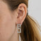 Boucles d'oreilles Cartier Baiser du Dragon - Boucles d’oreilles en or gris et diamants 58 Facettes