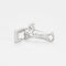 Boucles d'oreilles Cartier Baiser du Dragon - Boucles d’oreilles en or gris et diamants 58 Facettes