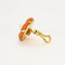 Boucles d'oreilles Mauboussin - Clips d’oreilles vintage en or jaune, diamants, perles et corail 58 Facettes