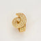 Boucles d'oreilles Parure - Collier ras-de-cou et boucles d’oreilles en or jaune 18K diamants 58 Facettes