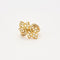 Bague 51 OJ Perrin - Bague en or jaune 18K sertie de diamants 58 Facettes