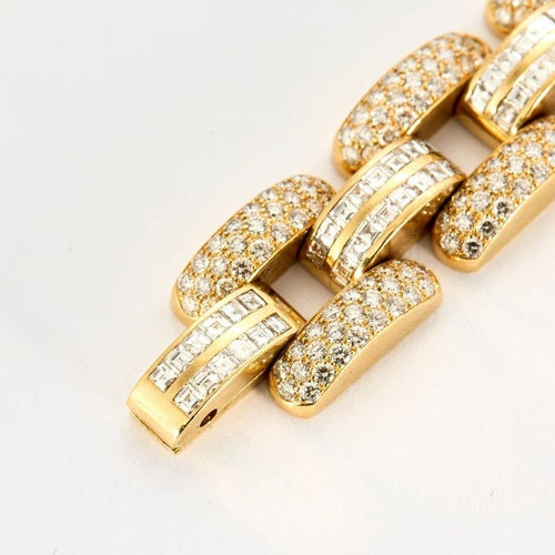 Montre Chopard La Strada - Montre dame en or jaune et diamants 58 Facettes