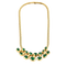 Collier René Boivin - Collier en or jaune 18 carats et émeraudes 58 Facettes