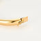 Bracelet Poiray - Bracelet jonc en or jaune 18 carats, diamants, saphir et émeraude 58 Facettes